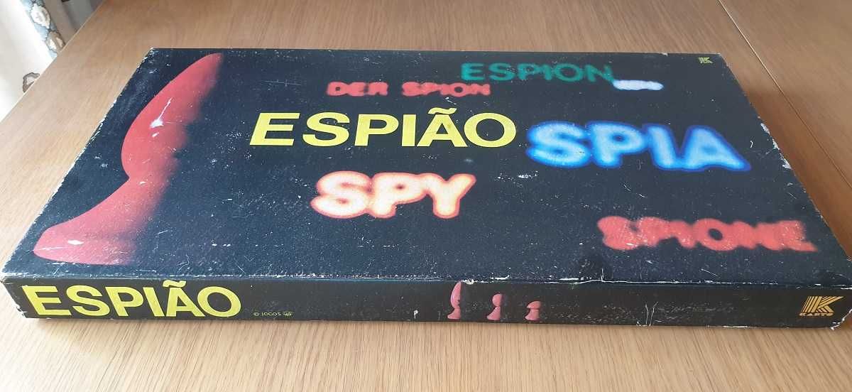 Jogo de Tabuleiro • Espião • Karto • 1981 • Raro!