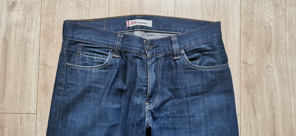 Spodnie granatowe levis 506 męskie