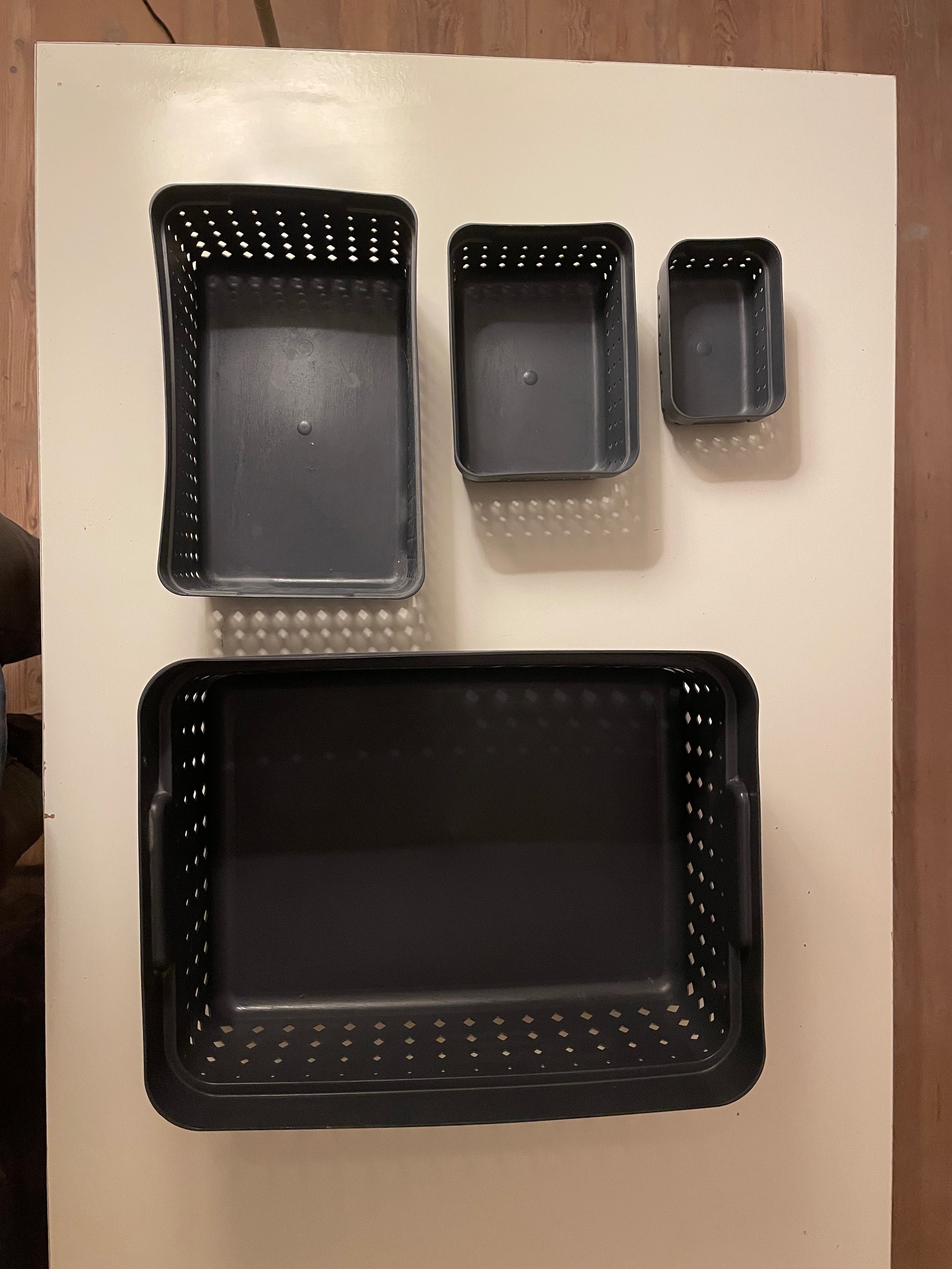 Caixas perfuradas IKEA