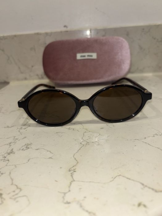 Oculos miu miu lentes castanhas