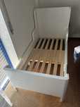 Cama ikea extensivel + colchao de molas