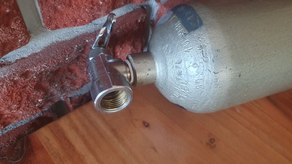 Butla 200 bar 2 litry ucieczkowa powietrze sprężone PCP ważne UDT