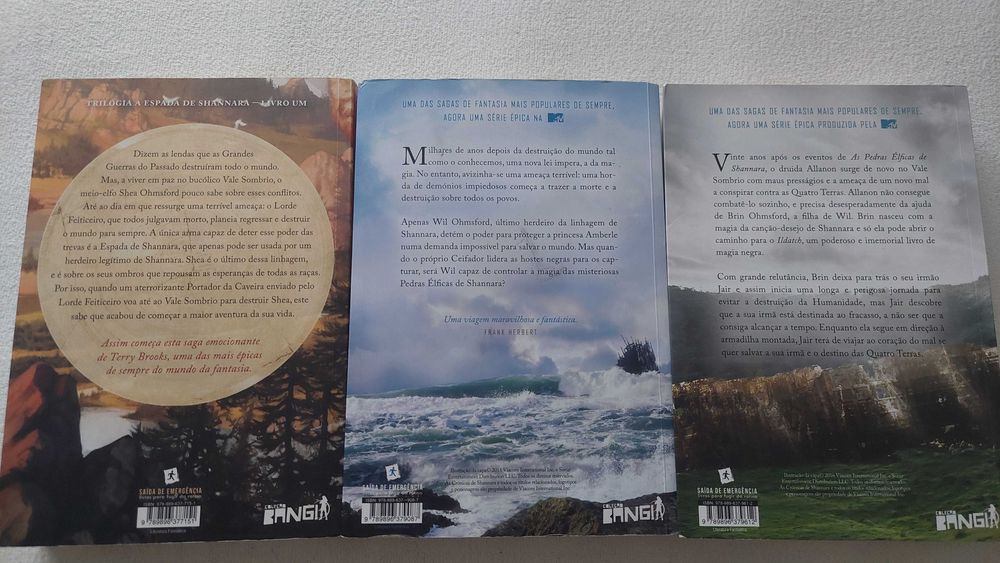 Livros - Shannara - Terry Brooks