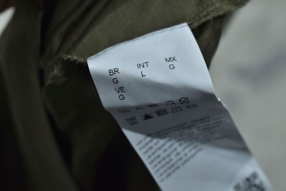 Hugo Boss Koszulka Męska Khaki Slim Fit L