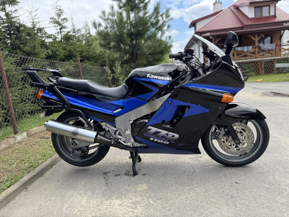Kawasaki ZZR 1100, 1991r. Ze Szwajcarii, Zarejestrowany,FV