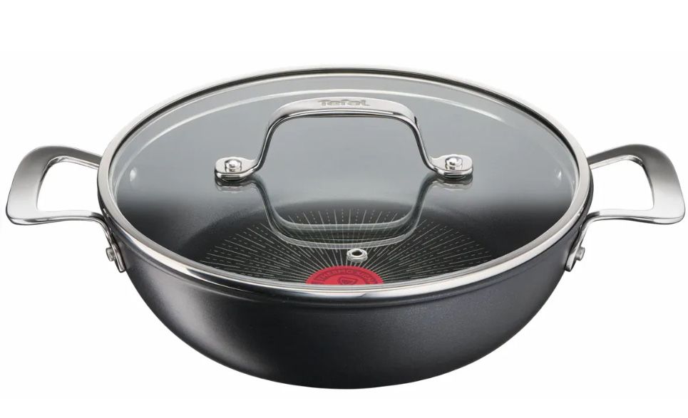 Сотейник WOK Tefal Unlimited 26 см з кришкою G2557172