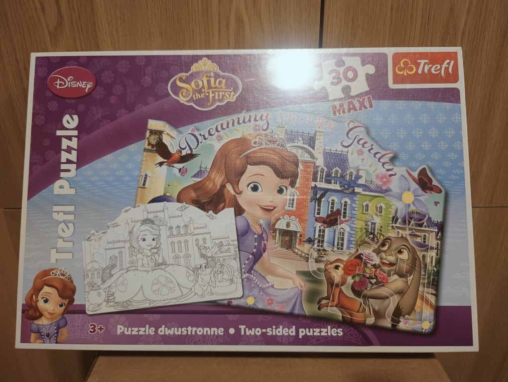 Puzzle Disney Trefl dwustronne 30 el