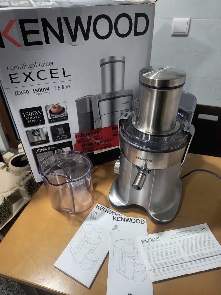 Centrifugador Kenwood Excel JE850 (NOVO)