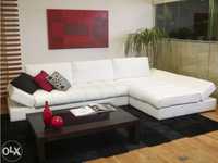 Sofa Chaise Loung - White