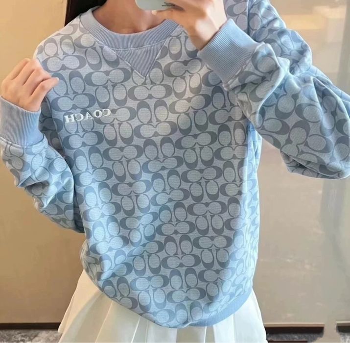 Свитшот Кофта оверсайз жіноча М Коус Coach