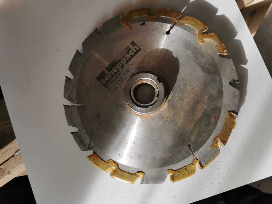 Tarcza piła frezująca nastawna rowkarka Scheppach traczowa