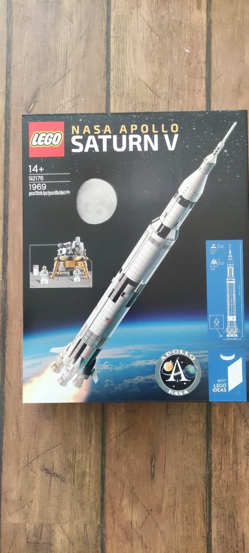 LEGO Rakieta Apollo Saturn V 92176, nowy zestaw