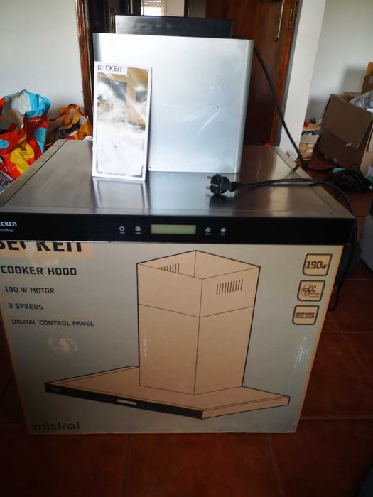 Exaustor de cozinha becken mistral