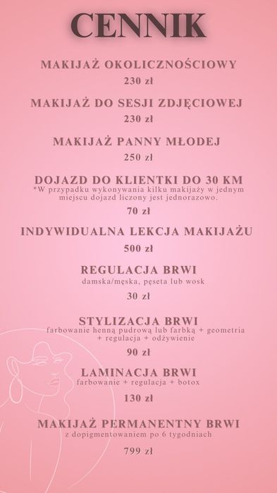 Makijażystka makijaż okolicznościowy, ślubny z dojazdem pakiety ślubne