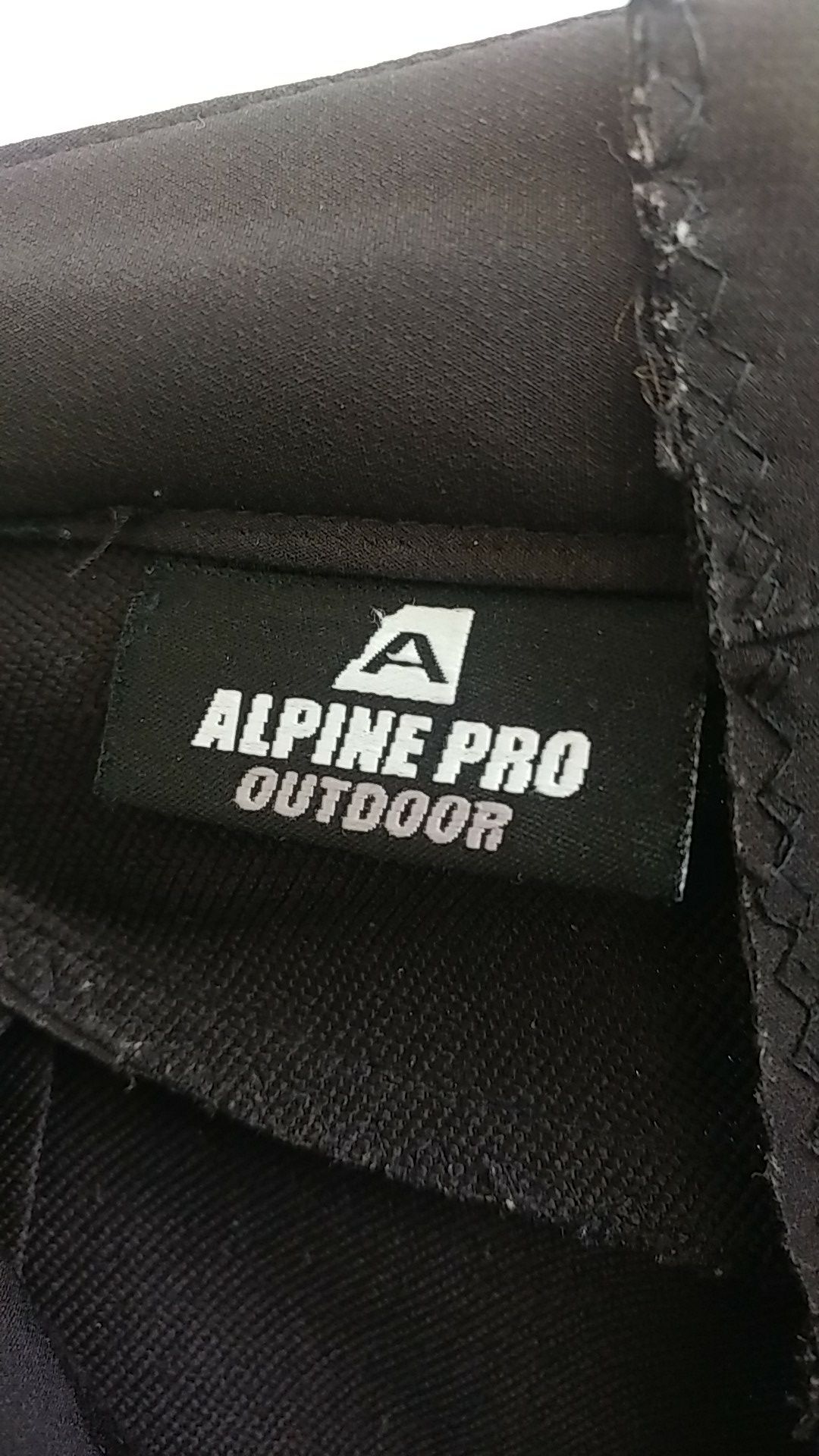 Spodnie unisex "Alpine Pro" Kolor: czarny. Soft Shell