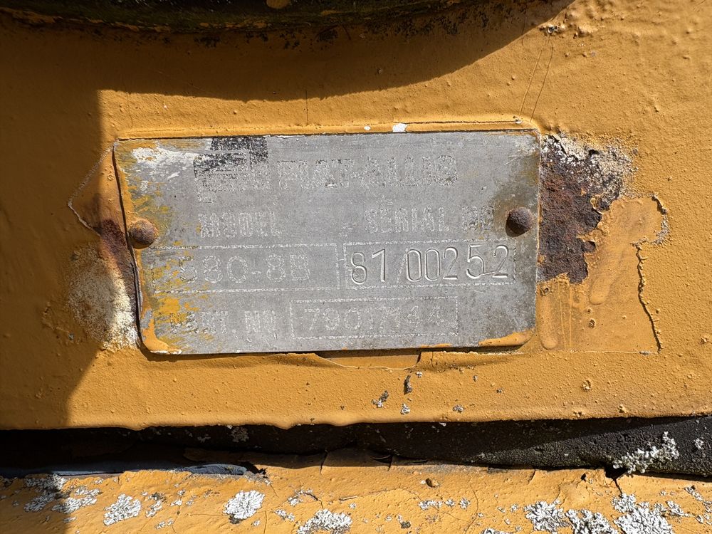 Spych FIAT ALLIS 8B GP 10t dt