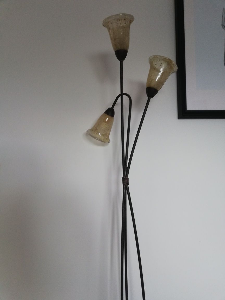 Lampa stojąca, 3 żarówki