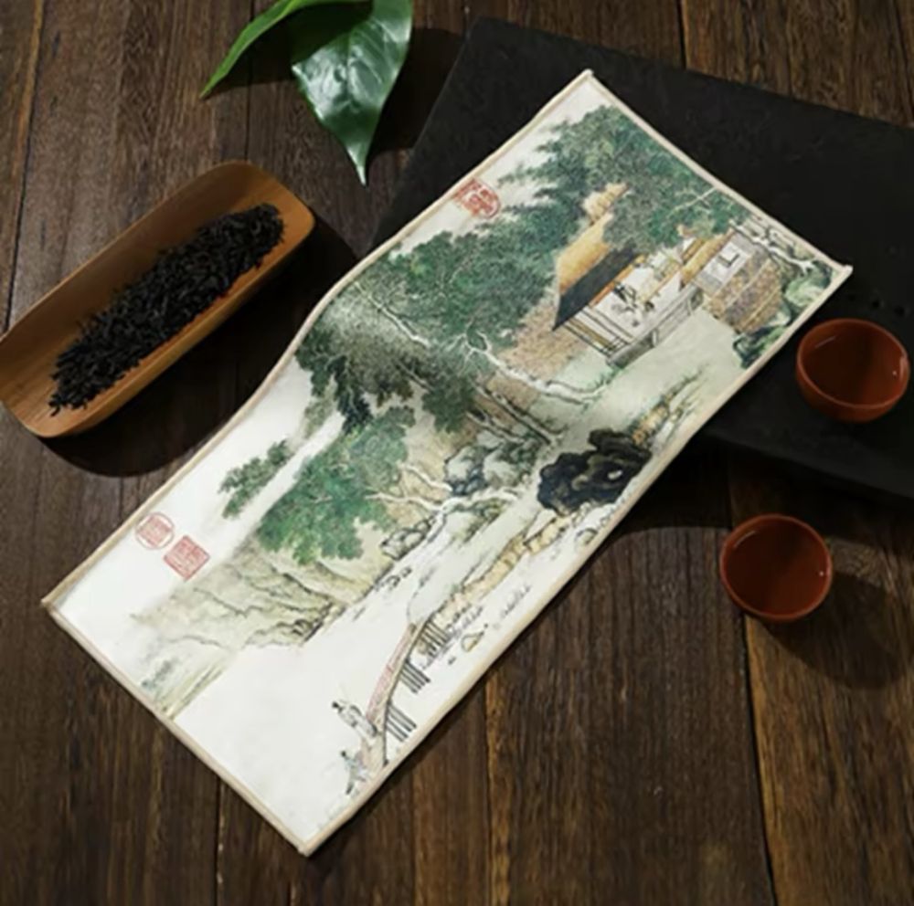 Рушник для чайної церемонії,поглинаючий вологу рушник Zen 40x18см.1шт.
