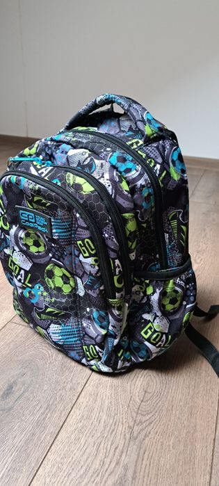 Plecak szkolny CoolPack chłopięcy piłka stan bdb