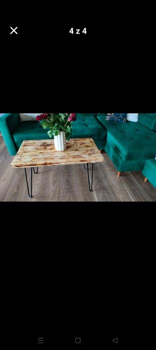 Stolik kawowy loft