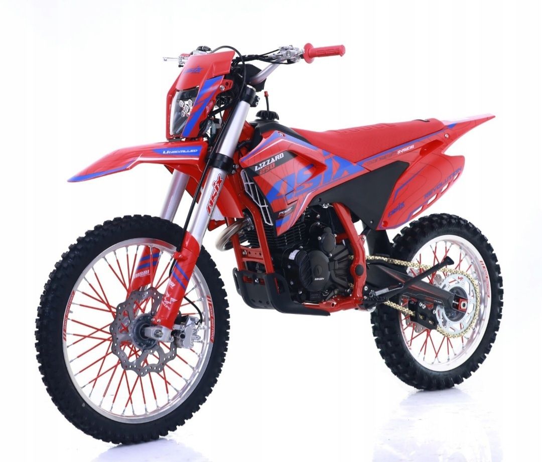 Cross 250 300 ASIX LIZZARD// Koła 21/18// Lampa//RATY