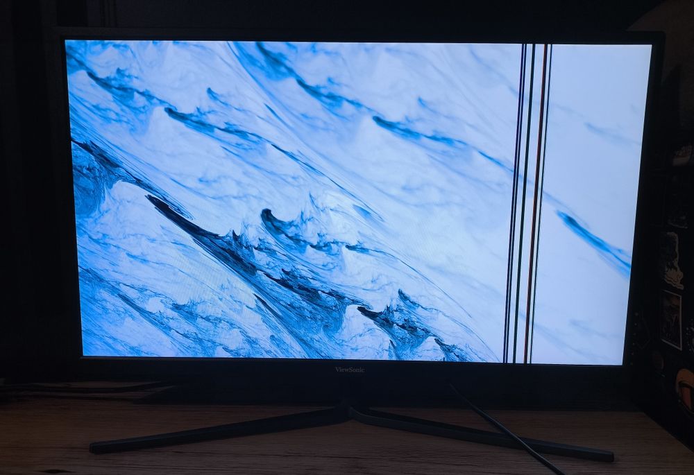 Монітор ViewSonic VX3211-2K-MHD, 32" 2К, IPS, з полосами на екрані