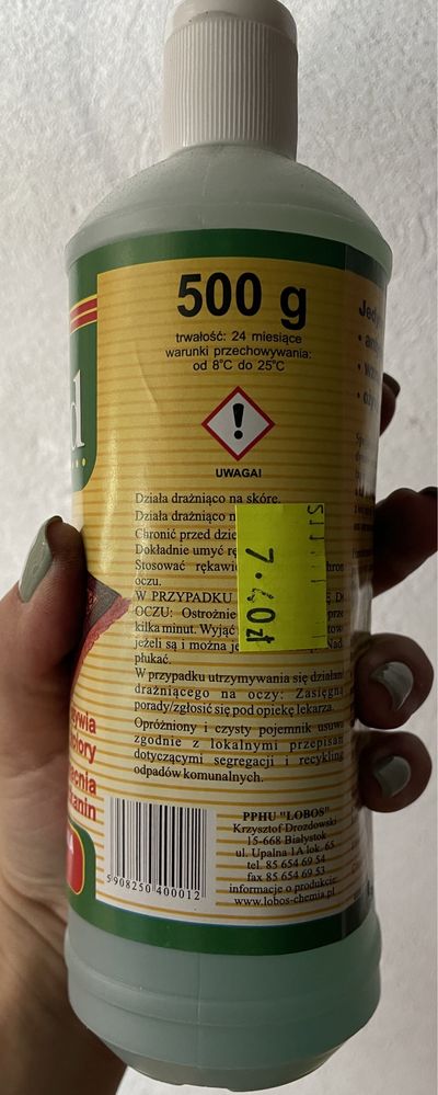 BAGDAD Płyn do czyszczenia dywanów 500 ml