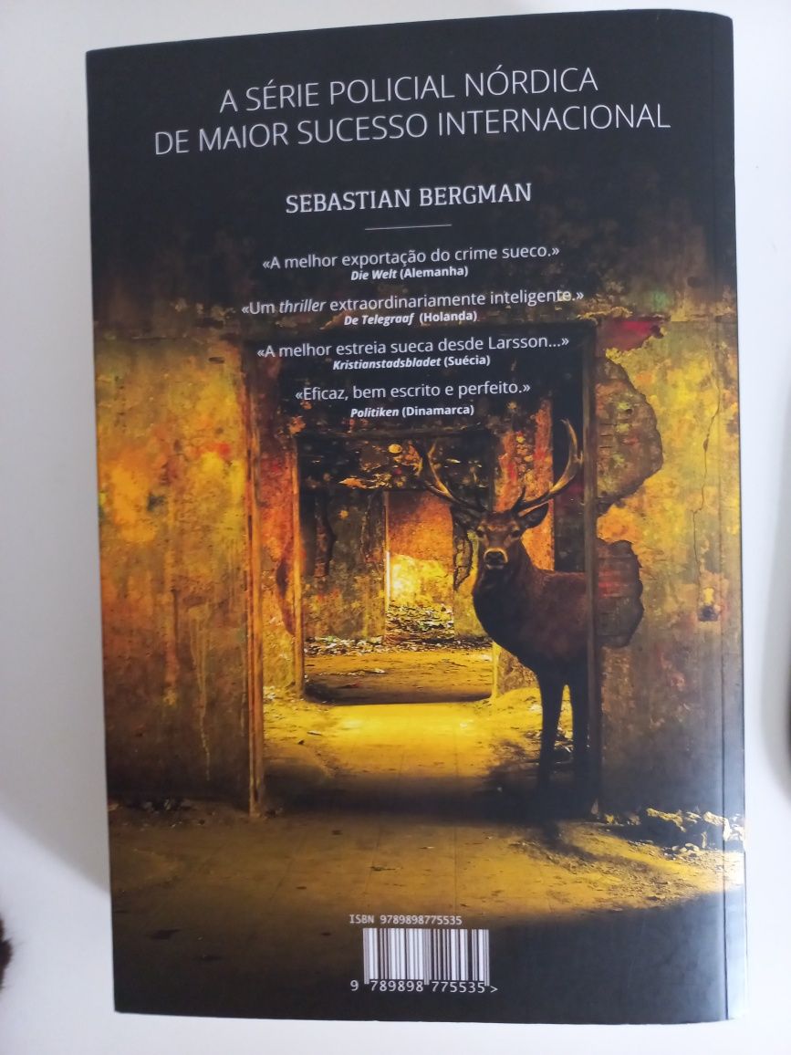 Livro Segredos Obscuros - volume 1
Série Sebastian Bergman - Volume 1