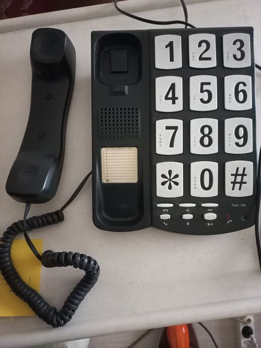 Telefone analógico teclas grandes