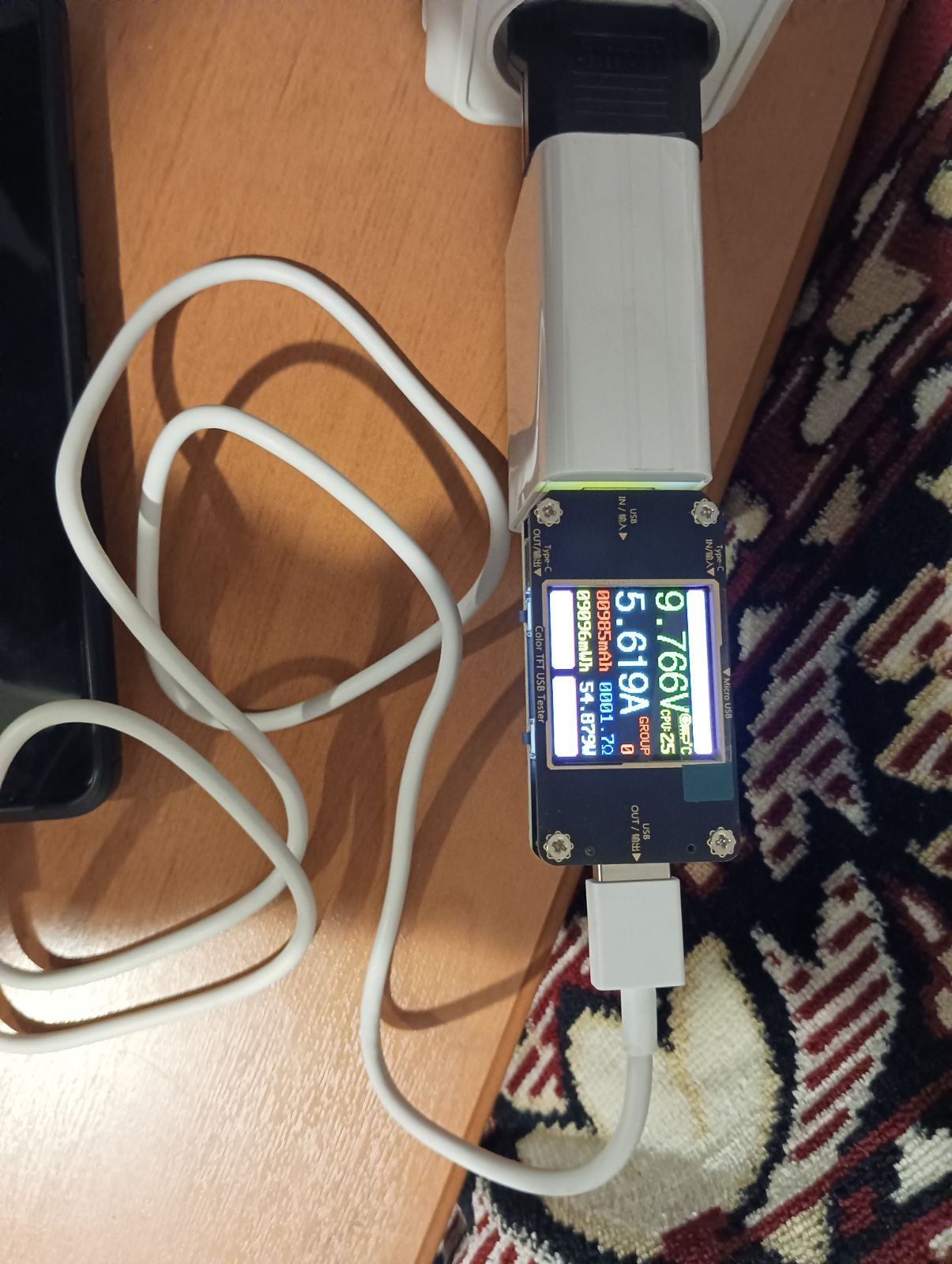 USB тестер А3 QC2.0 QC3.0