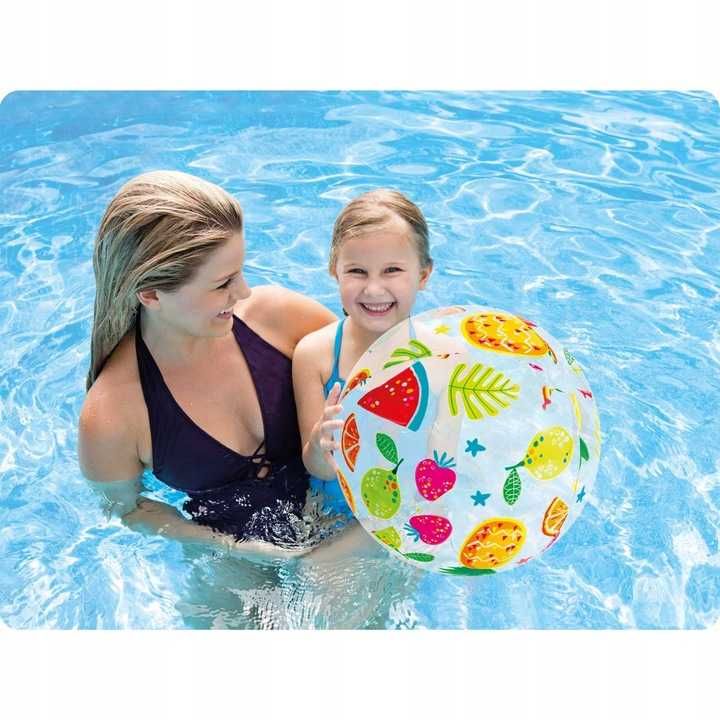 Dmuchana piłka plażowa owoce 51 cm INTEX