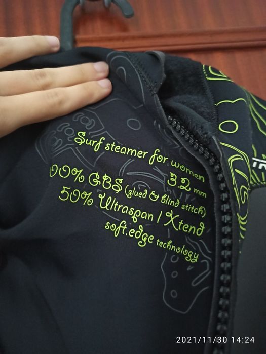 Fato surf 3.2 senhora