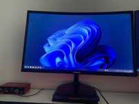 Монітор 24 дюйма Samsung Curved C24F390FHI