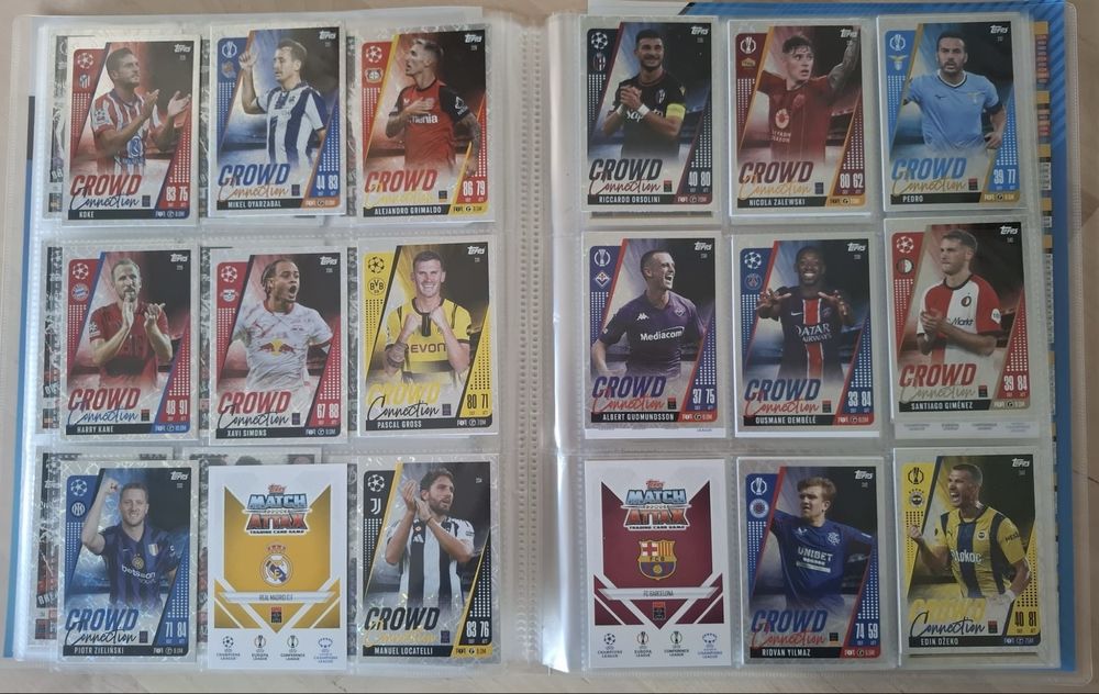 Cartas Match Attax Extra Champions League Topps 2024-25