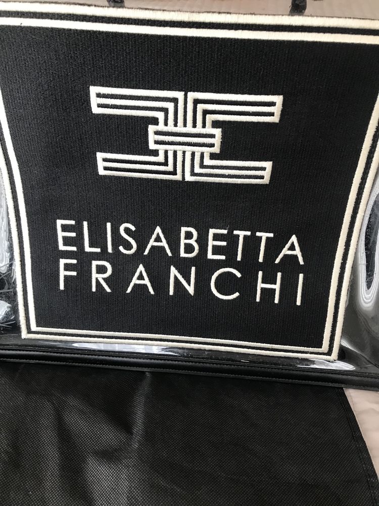Mala Elisabetta Franchi preta