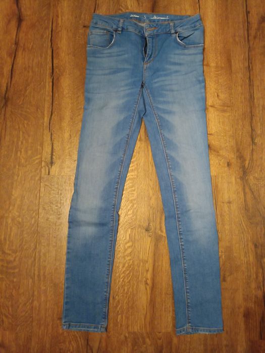 Spodnie damskie jeans jeansy jeansowe rurki i r. S