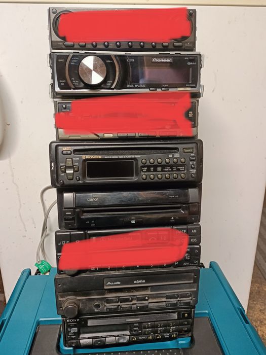 Radio samochodowe bluetooth Pioneer Kenwood Alpine