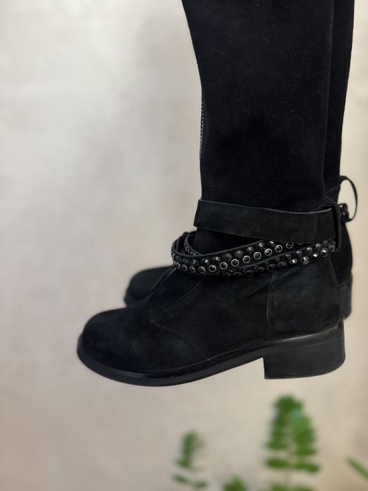 Ботфорти панчоха Vitto Rossi 39 р натур замш