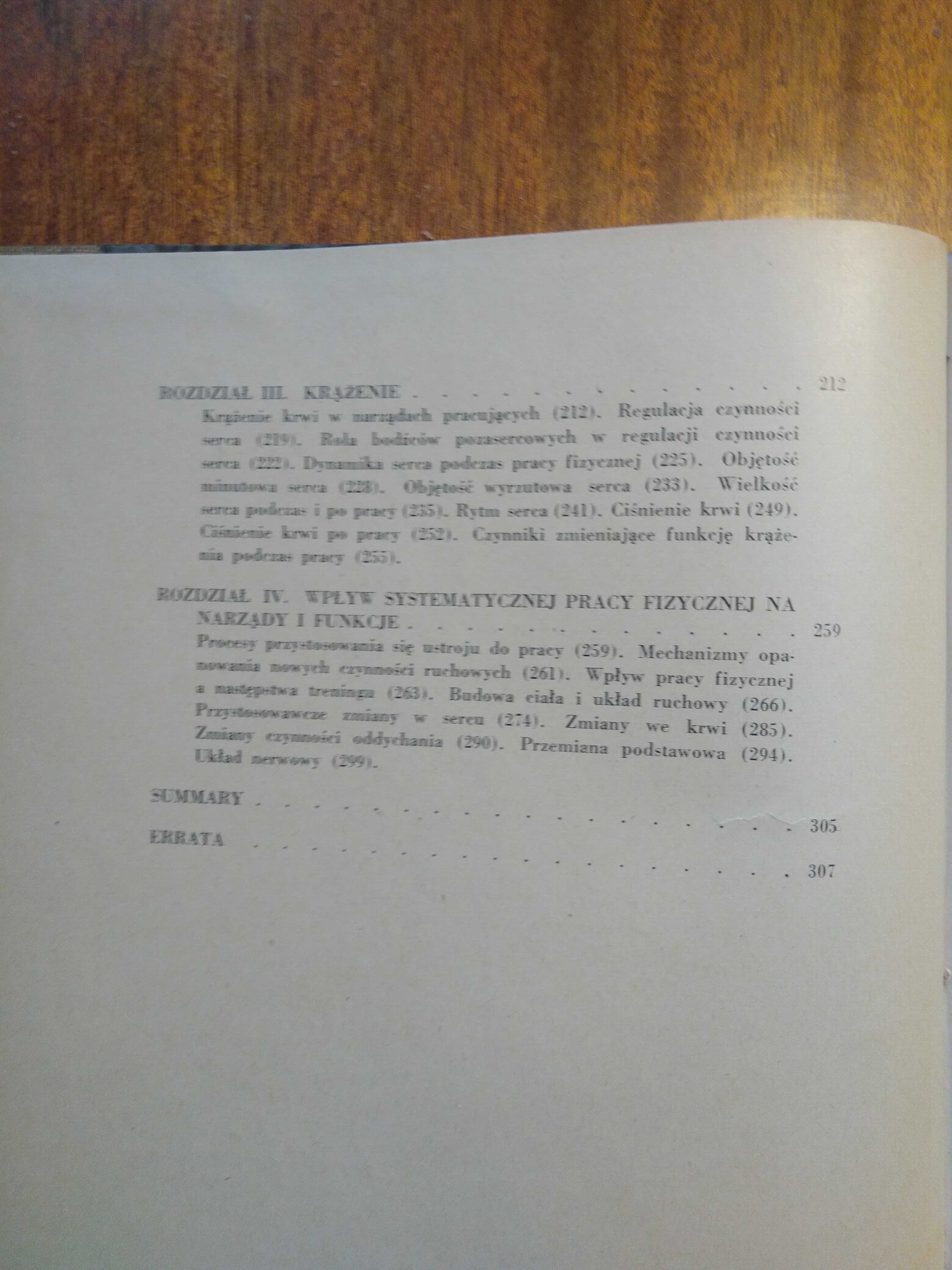 Fizjologia pracy - Missiuro 1938