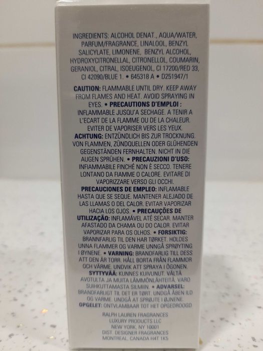 Perfume Ralph Lauren Polo Sport. 75ml