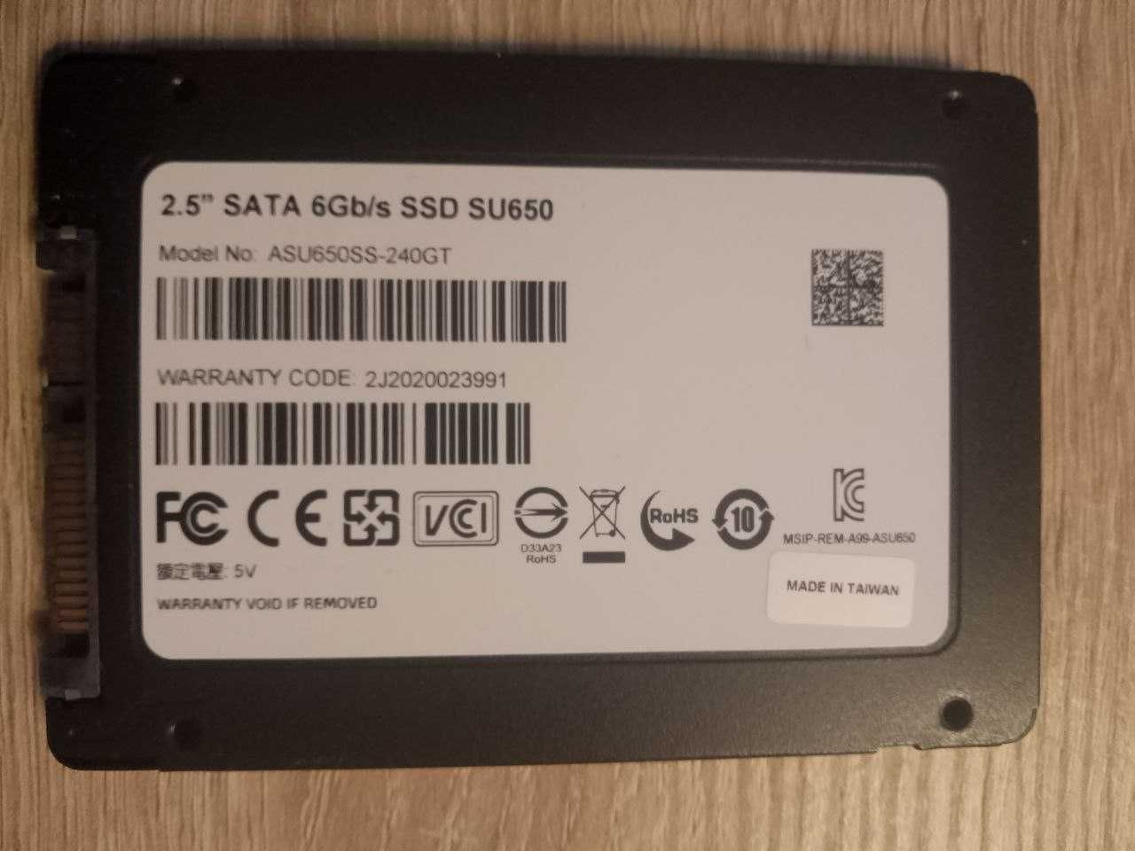 SSD ADATA SU650 240 gb