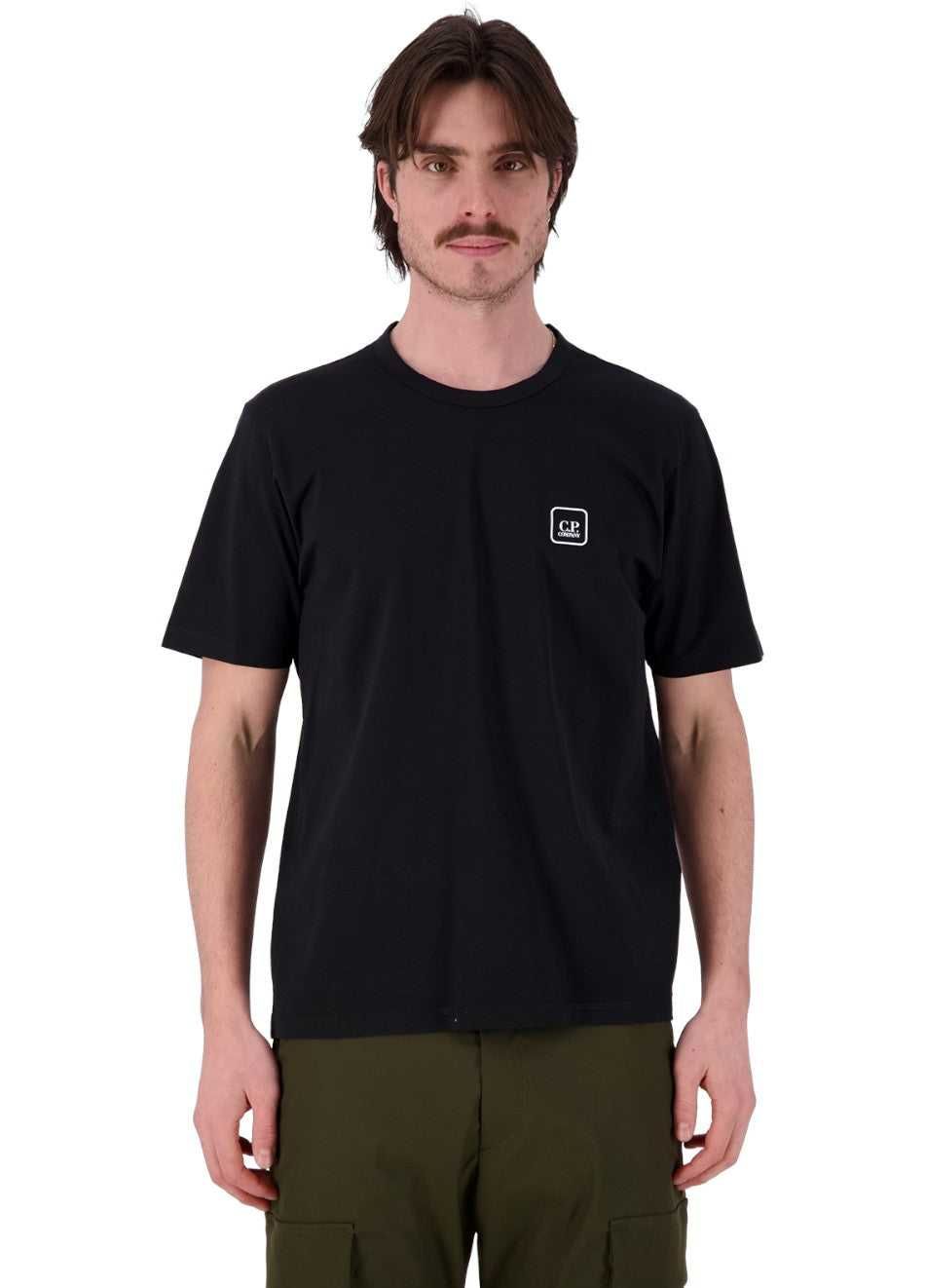 Футболка C.P. Company The Metropolis Series T-shirt Black 18CLTS049A00