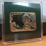 Leon WYCZÓŁKOWSKI Moneta srebrna 20 zł, Polska, klipa 2007, Ag 925