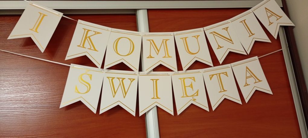 Ozdoby na komunię
