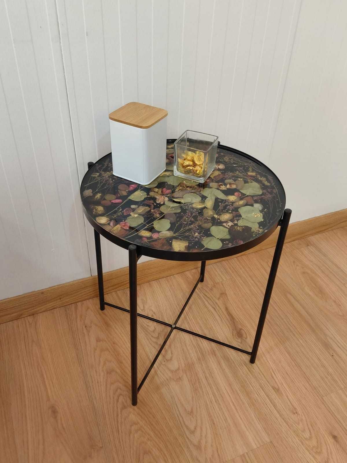 Mesa Personalizada em Resina Epóxi – Peça Única e Exclusiva