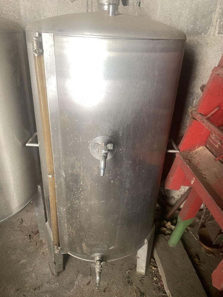 Cuba inox de 160lts