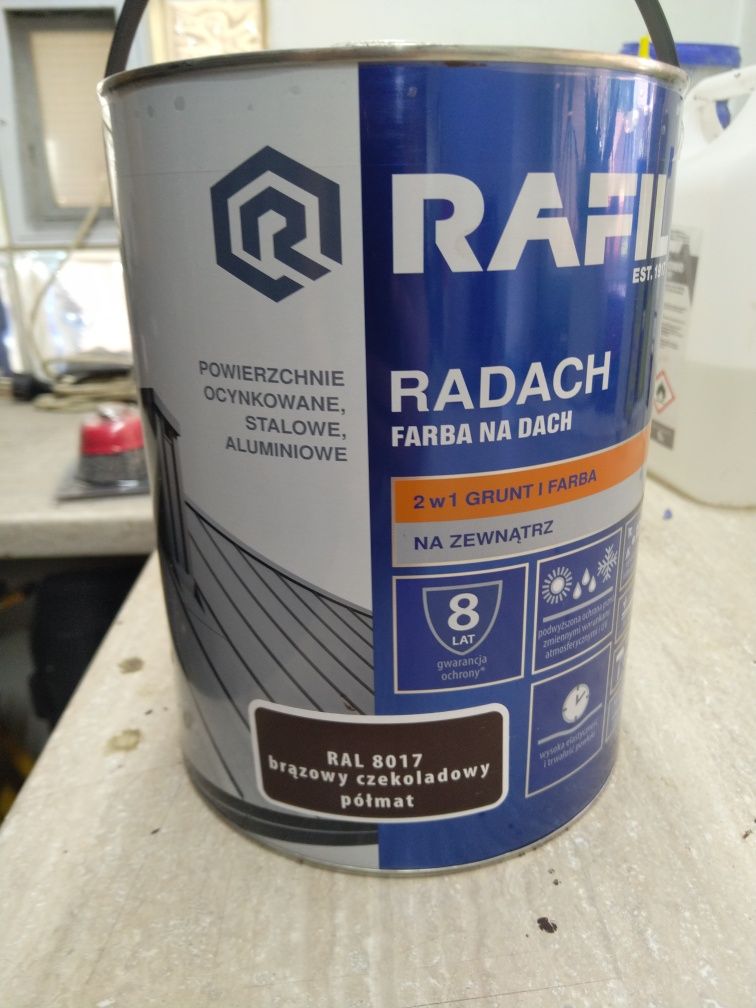 Farba Rafil Radach 8017  brązowy czekoladowy