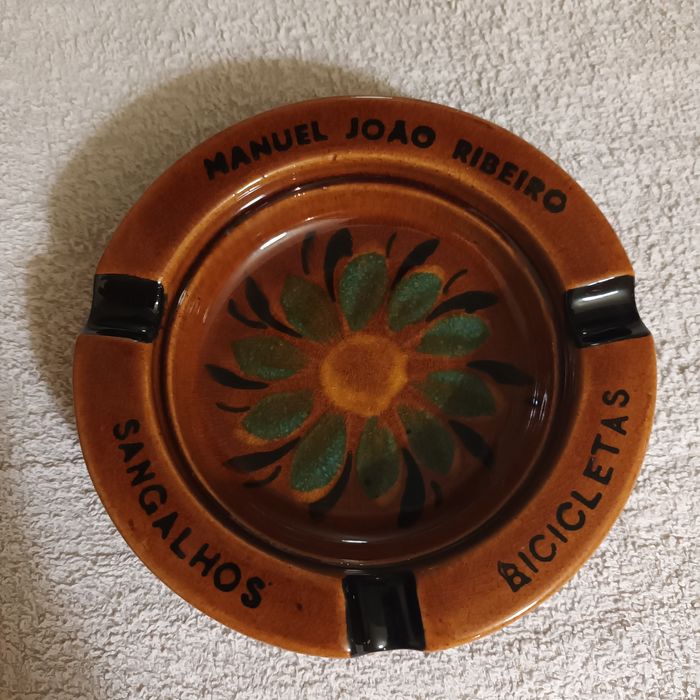 Raro cinzeiro bicicletas sangalhos Manuel joao ribeiro