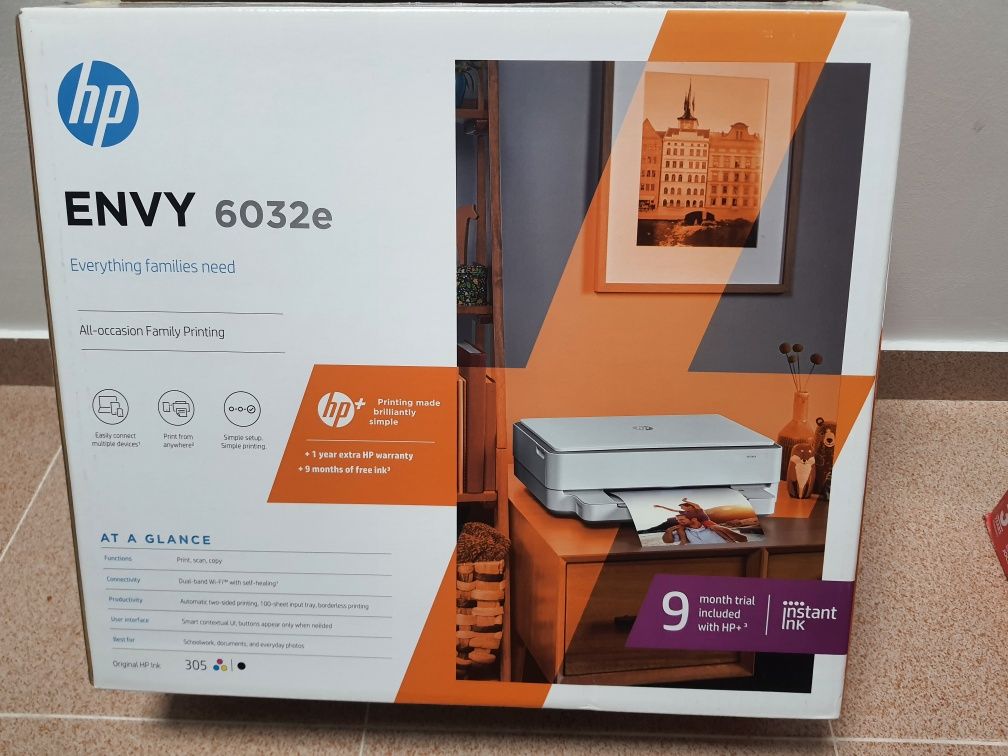 Impressora Multifunções HP - Envy 6032e