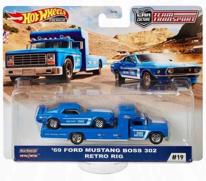 Team Transport Hot Wheels ‘69 Ford Mustang Boss 302